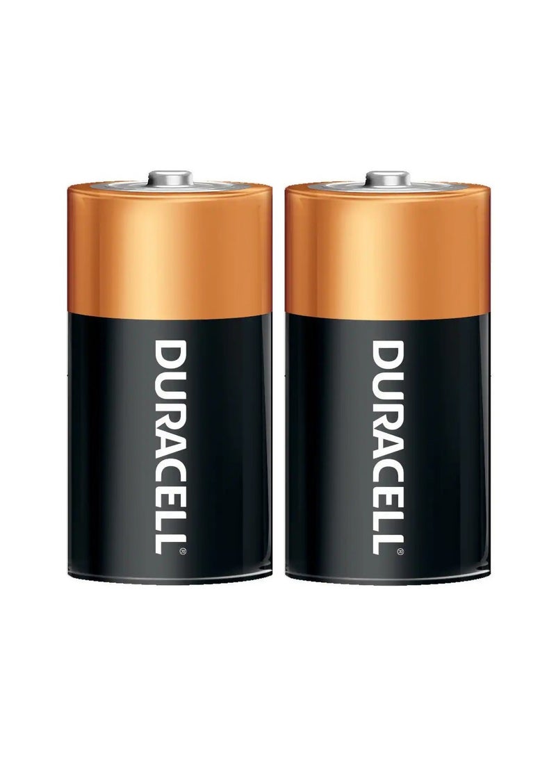 دوراسيل بطاريات قلوية دوراسيل مقاس C - عبوة من قطعتين - Image 2