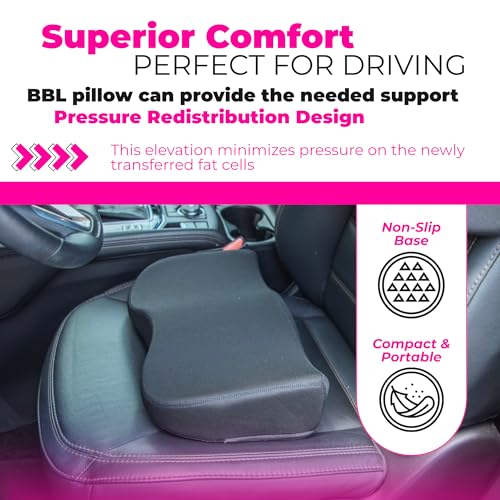 bombshell booty pillow BBL Pillow for Driving After Surgery, Dr-Approved Cojin BBL Pillow for Car Lifting Cushions, Booty Pillow for Brazilian Butt Lift, BBL Driving Pillow After Surgery, Almohada para BBL Sentarse - Image 5