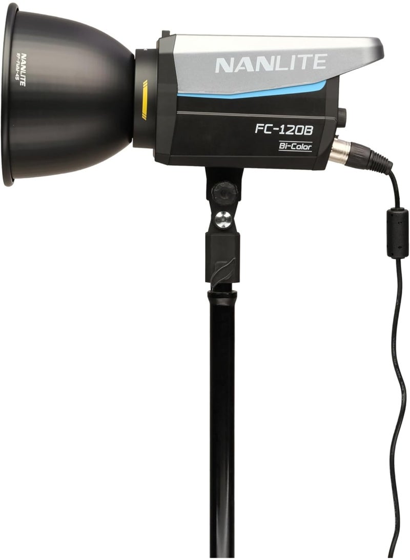 Nanlite FC-120B LED Bi-Color Spot Light – 120W CCT 2700-6500K, 17450 Lux at 1m, CRI 96/TLCI 98, AC & V-Mount Battery Power, Bowens Adapter, App & DMX Control, For Studio & Location Video - Image 5