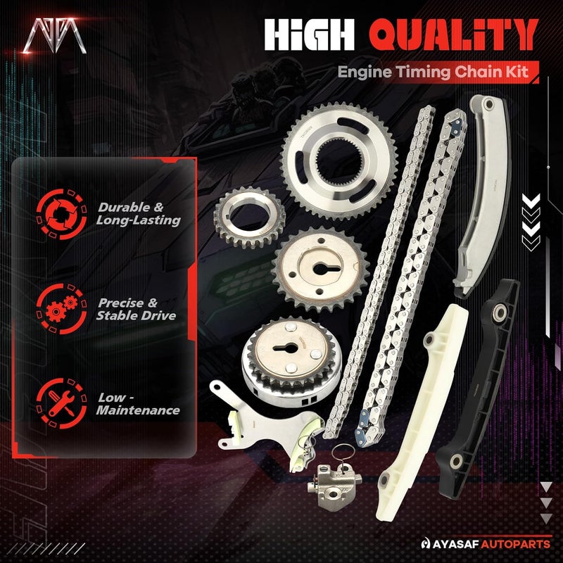 MAYASAF Engine Timing Chain Kit for Dodge, Jeep, and Mitsubishi Vehicles - Image 5