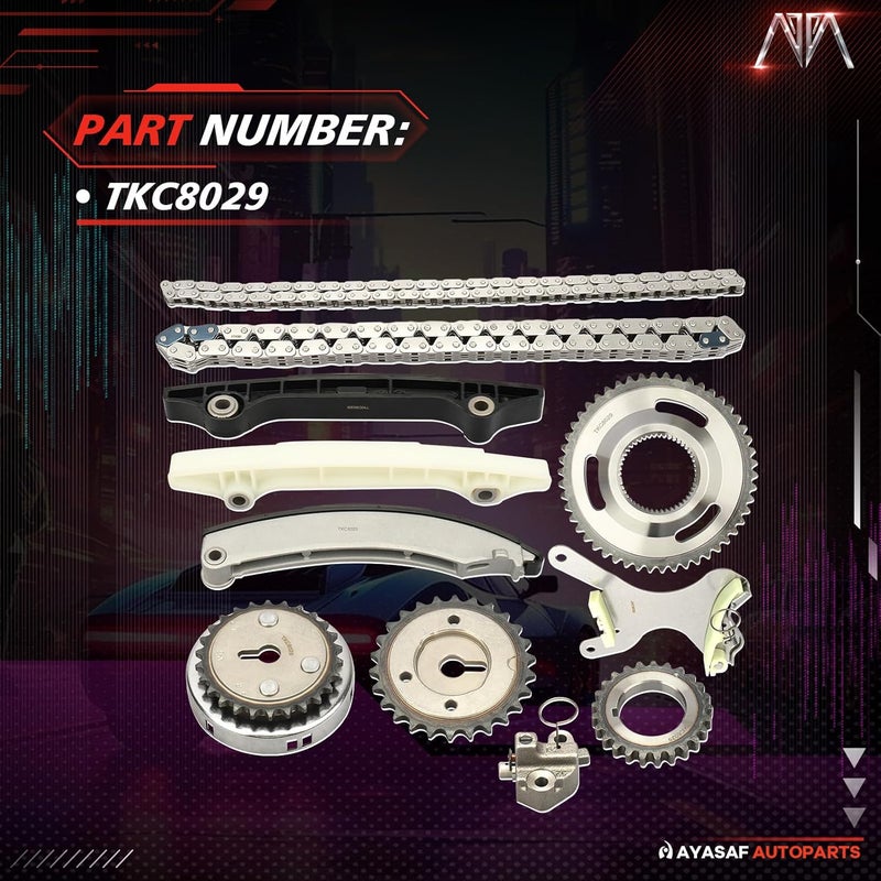 MAYASAF Engine Timing Chain Kit for Dodge, Jeep, and Mitsubishi Vehicles - Image 3
