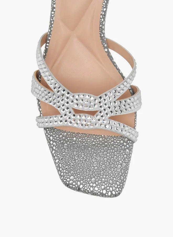 Celeste SILVER Sm-Ladiessandalsheel Sandalsheel Sandals for Women | Best Price UAE