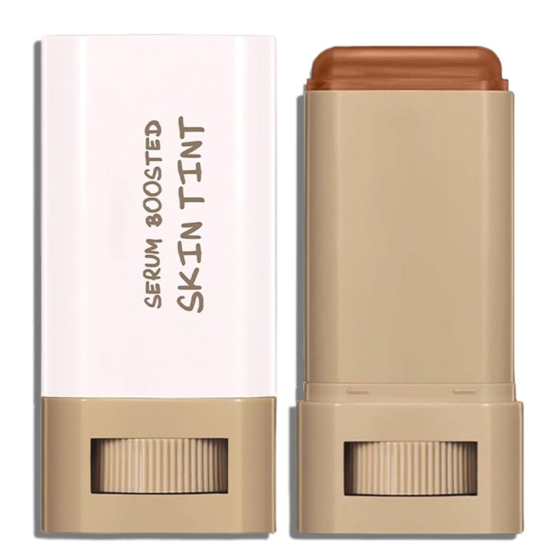 Vienflona Beauty Balm Serum Boosted Skin Tint, Foundation Stick & Concealer Contour Stick for Women, Tinted Moisturizer, Full Coverage Foundation, Radiant & Dewy Finish for Face Makeup (#03) - Image 1