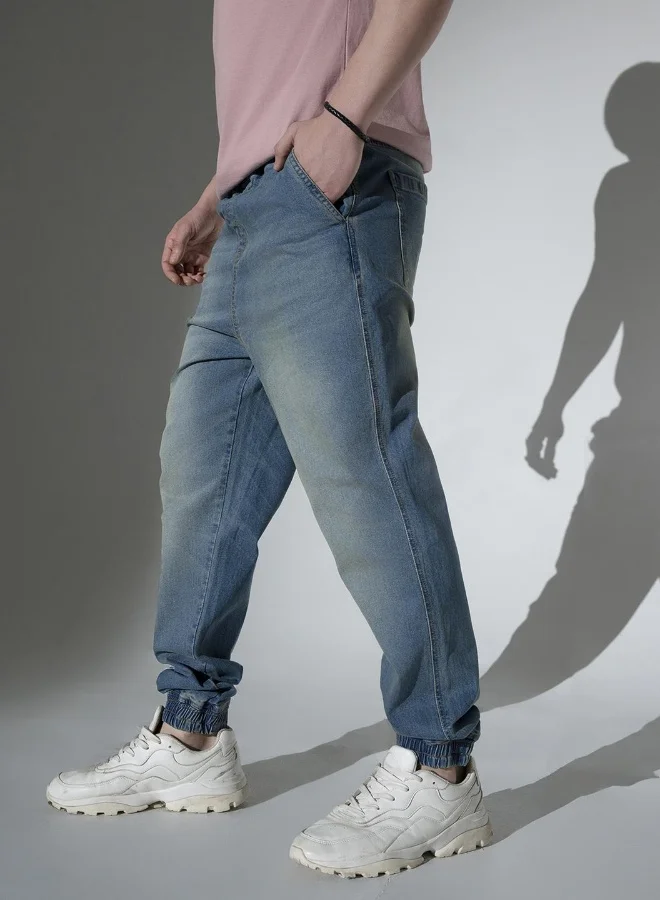 Hubberholme Blue Jeans For Men