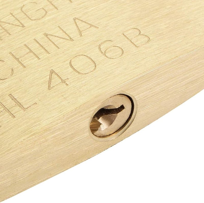 Brass Padlock Keyed Alike 60mm Wide Brushed Finish Hardened Steel Shackle 2 Pack - Image 5