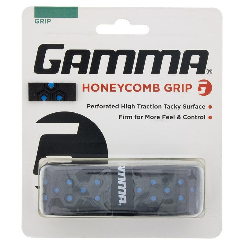 Gamma GAMMA Tennis Honeycomb Replacement Grip Moisture Wicking Tacky Extra Durable