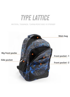 GGEROU 3Pcs School Bags,Children School Backpack,School Bags for Teenagers,Large Capacity Backpack,Waterproof Backpacks,3 in 1 School Bag,Lunch Bag and Pencil Case  - Image 5