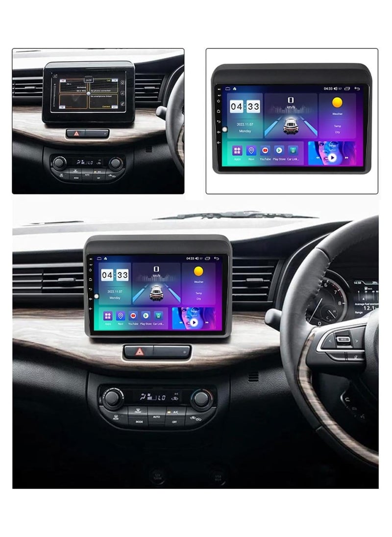 SHEZA STAR - Android Car Stereo for Suzuki Ertiga 2019-2023 6GB RAM 128GB ROM 9 Inch Support SIM Card, Apple Carplay, MirrorLink WiFi BT, 2.5D IPS Touch Screen with AHD Camera Included - Image 1