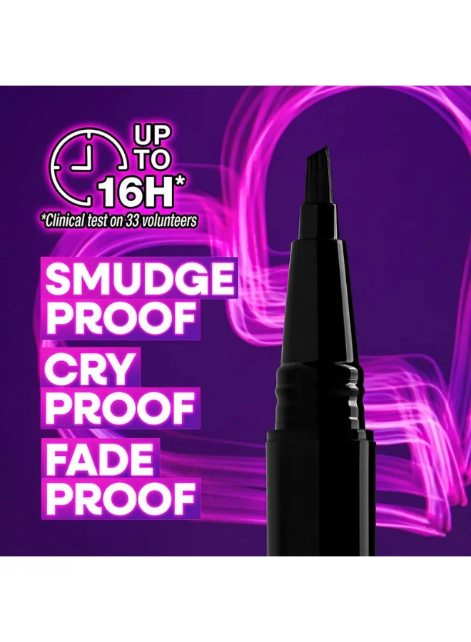 Wet N Wild Breakup Proof Wing Out Waterproof Liquid Eyeliner black