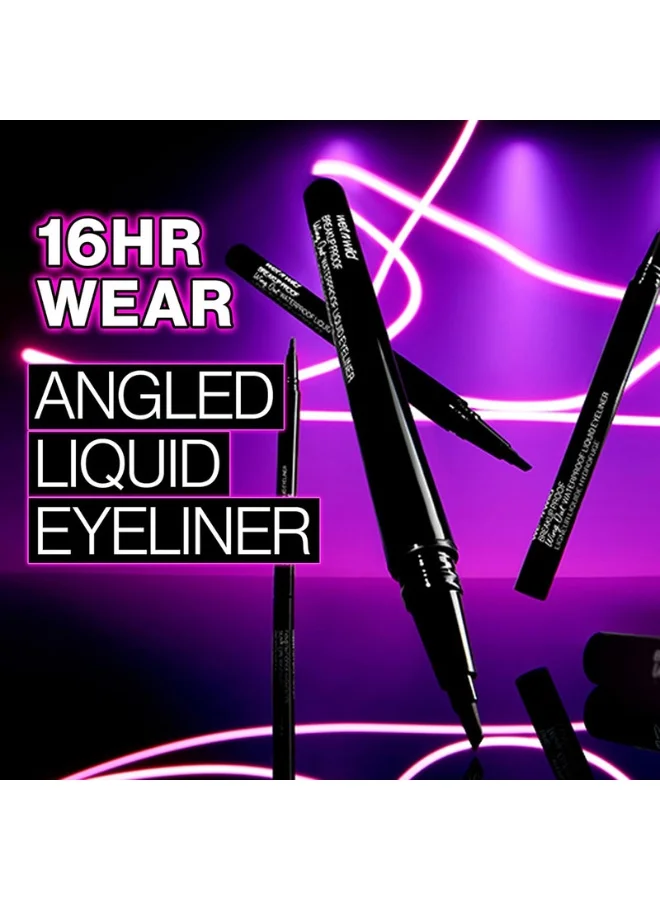 Wet N Wild Breakup Proof Wing Out Waterproof Liquid Eyeliner black