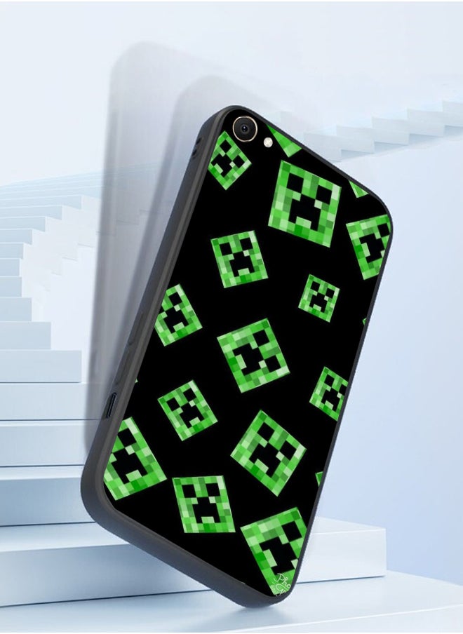 Generic - Protective Shockproof Case Cover For Minecraft Creeper funny iPhone 15 Pro Max GYB52 Drawing - Image 1