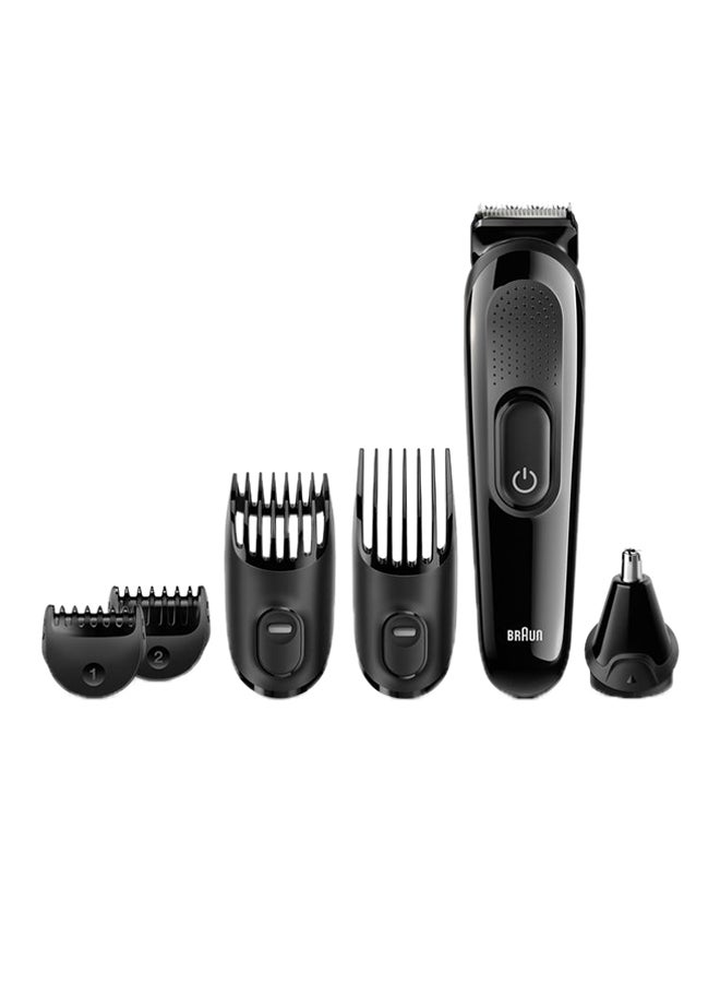 BRAUN 6-In-1 Electric Face And Head Trimming Kit Black - Image 2