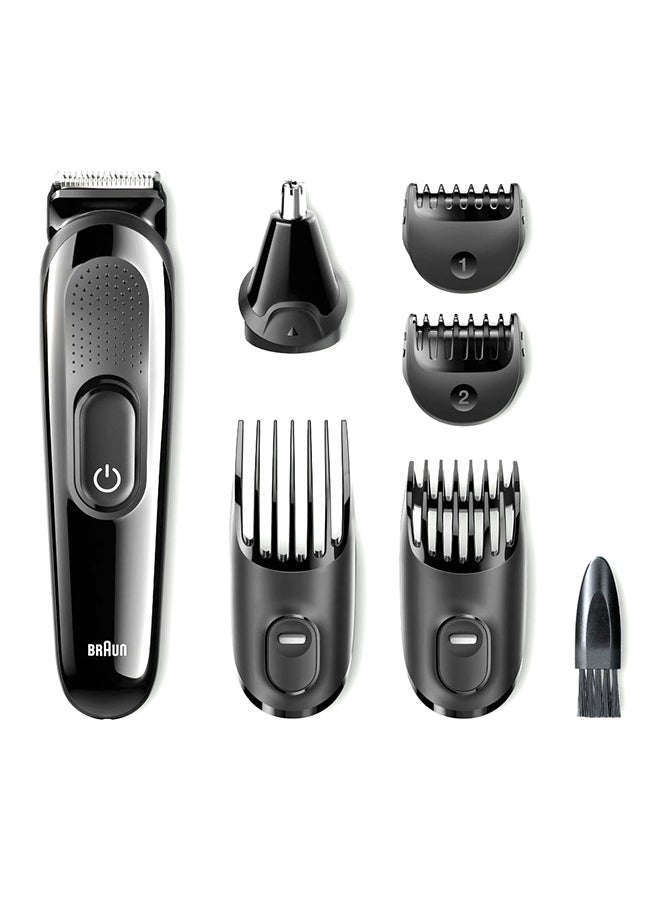BRAUN 6-In-1 Electric Face And Head Trimming Kit Black - Image 1