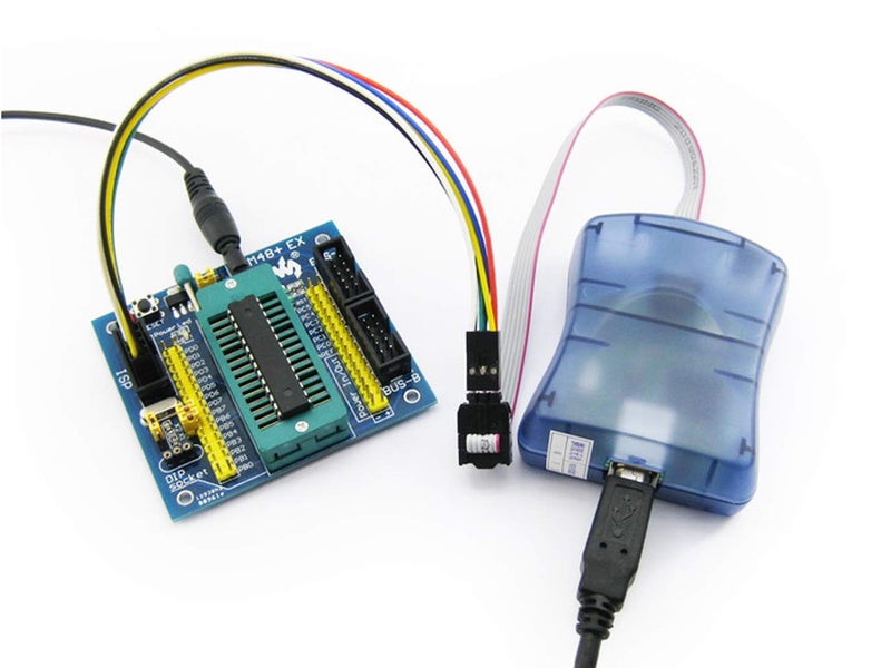 Waveshare AVR Programmer USB AVRISP XPII Compatible with ATMEL at AVR ISP mk2 mkII in-System Programmer Supports AVR Studio 4/5/6/7 Or Higher Version - Image 2