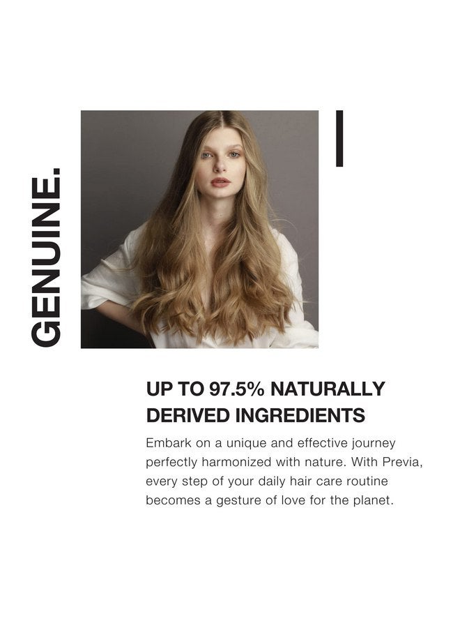 PREVIA Keeping After Color Conditioner Protective Conditioner for Color Treated Hair Vegan Sulfate Free Moisturizing Deep Conditioning Treatment to Preserve Color and Add Shine 8.45 oz - Image 3