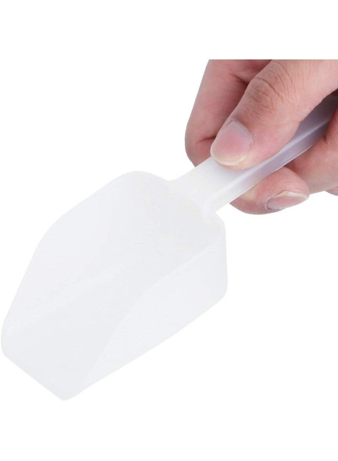 klarako 8Pcs Mini PP Plastic Scoop Ice Scraper Shovel for Food Nut Flour Dessert Home Kitchen Use - Image 3