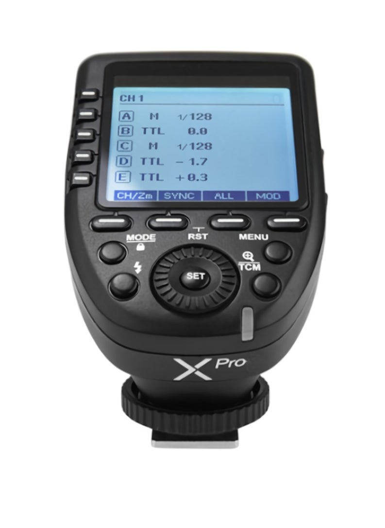 Godox XPROC 2.4G Wireless Flash Trigger, High Speed Sync Flash Transmitter, Extra Large LCD Screen Flash Control Trigger With Stable And Seamless Connection, (XPROC, For Canon Camera)  - Image 1