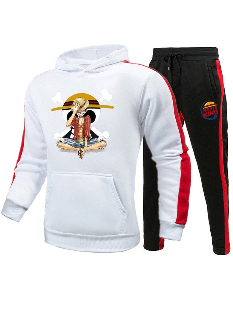 KUYING New Printed One Piece Casual Hoodie Set  - Image 1