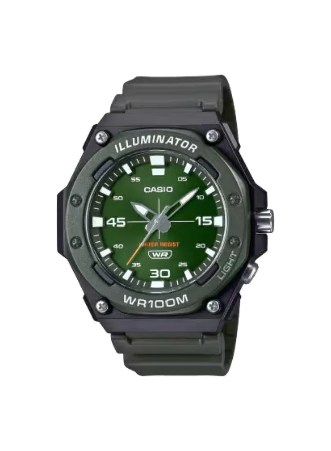 CASIO Men's Resin Analog Watch MW-620H-3AVDF - 48.1 mm
