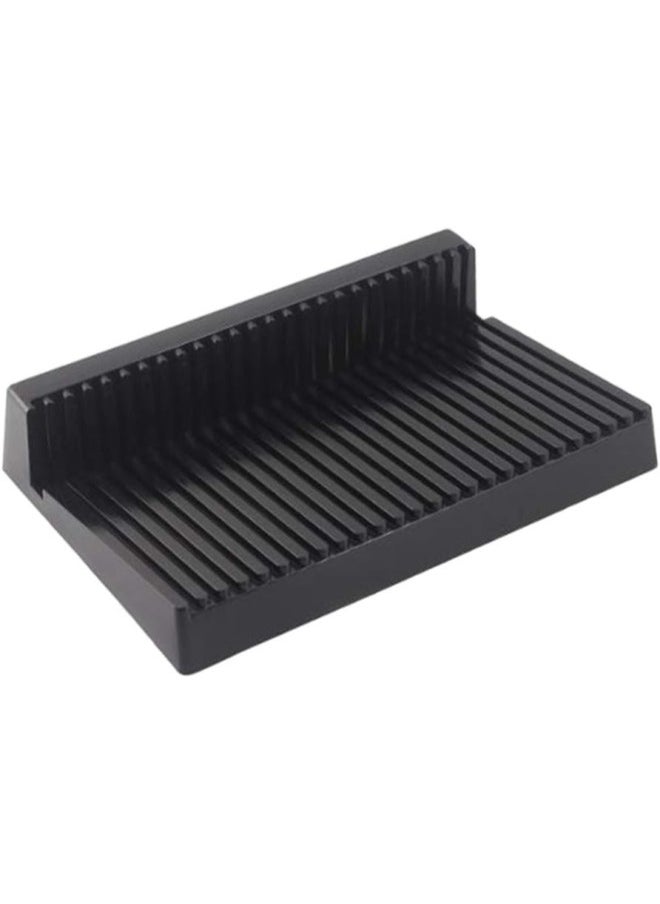 silvercnc - Plastic Pieces Shelves Placement Rack for Gundam Accessory Black - Image 1