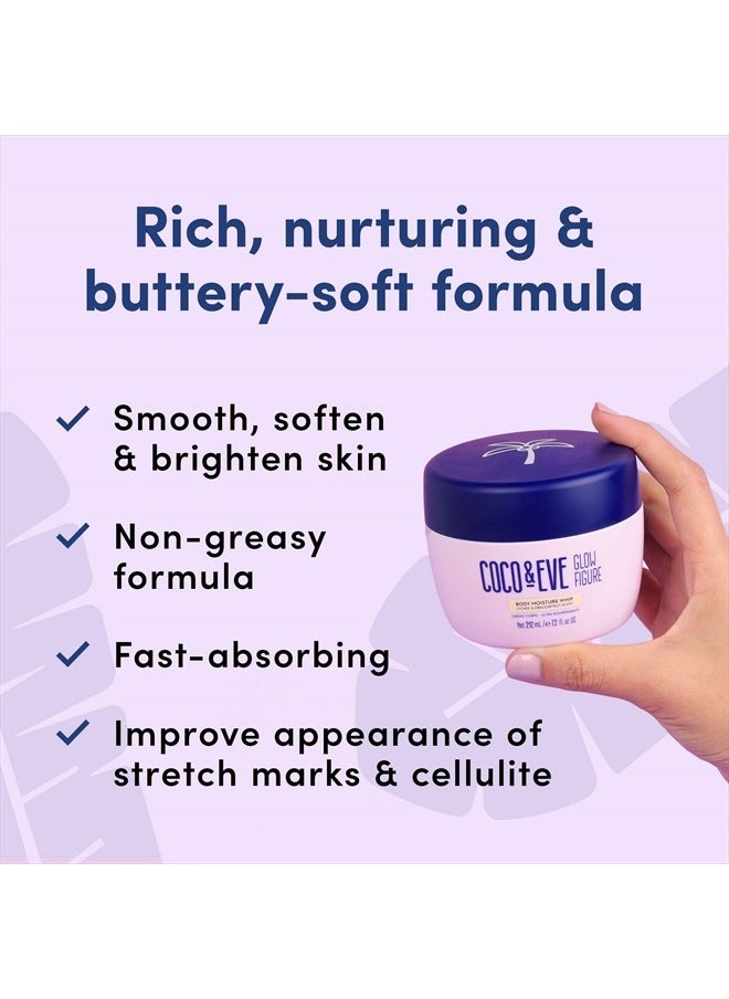COCO & EVE Glow Figure Body Moisture Whip - Lotion and Moisturizer for Women | Hydrating Body Cream (7.2 fl oz) (Lychee & Dragonfruit)  - Image 5