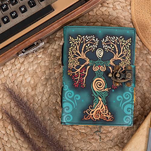 CRAFT JUNKY Vintage Leather Journal Diary for Women and Men Travel Diary Notebook for Writing Deckle Edge Paper Dairy - Image 5