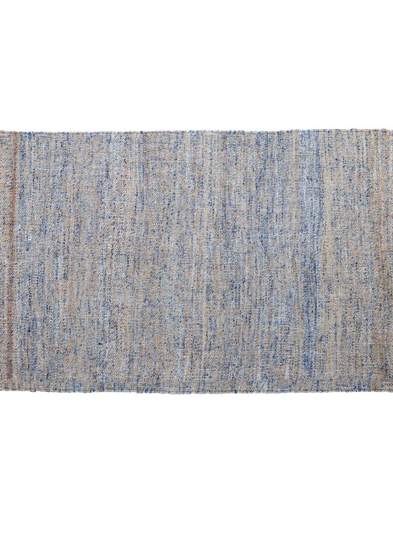 EVELYN - JUTE / POLYESTER RUG -200X300 CM - BLUE - Image 3