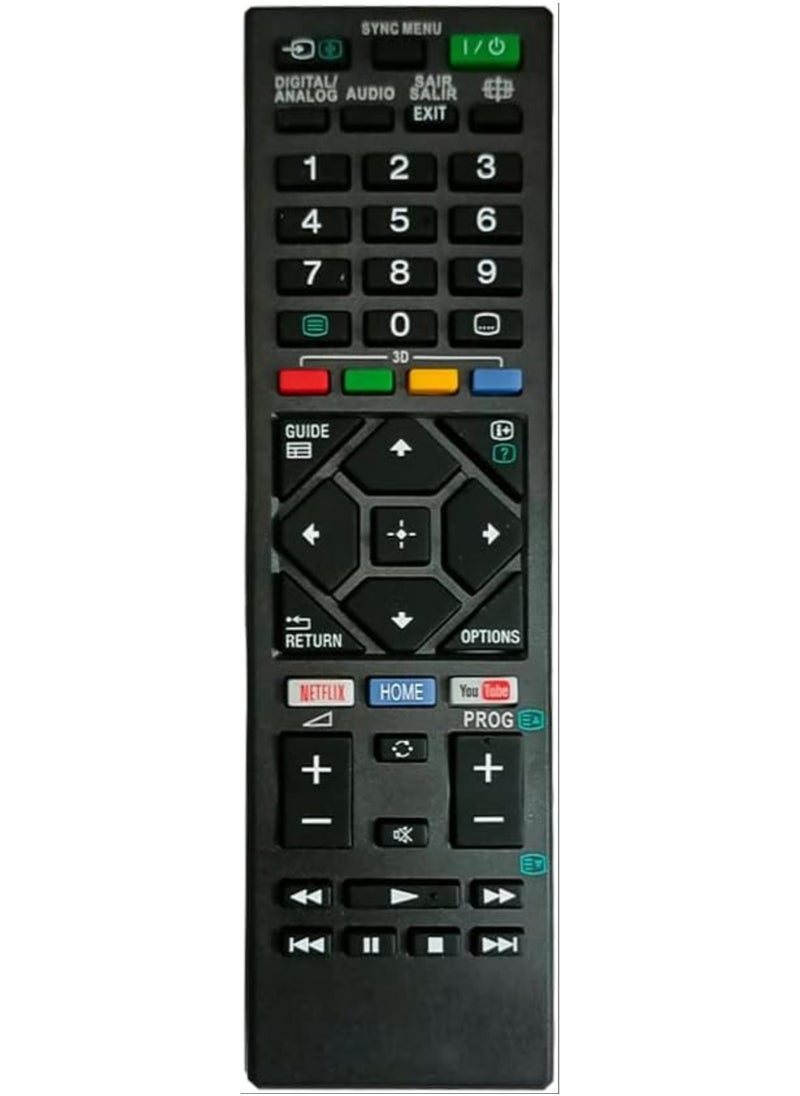 New Replacement Remote Control, Remote Control Fit, Universal Remote Control Compatible with Any Model Sony Smart 4K OLED LED LCD UHD Android TV Replacement