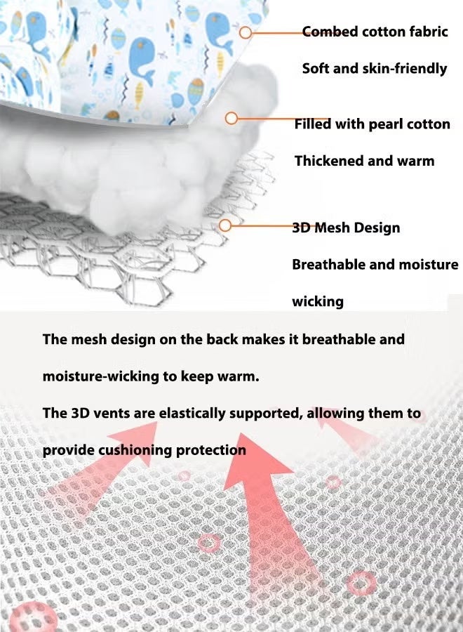 Berma Baby وسادة عربة الأطفال مريحة وناعمة متوفرة في وسائد قطنية لعربة الأطفال وملحقات عربة الأطفال - Image 5