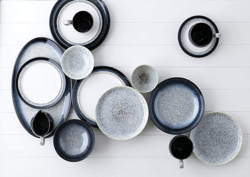 Denby طبق عشاء عريض الحافة من دينبي (HLO-003W /4) ، مجموعة من 4 - Image 4