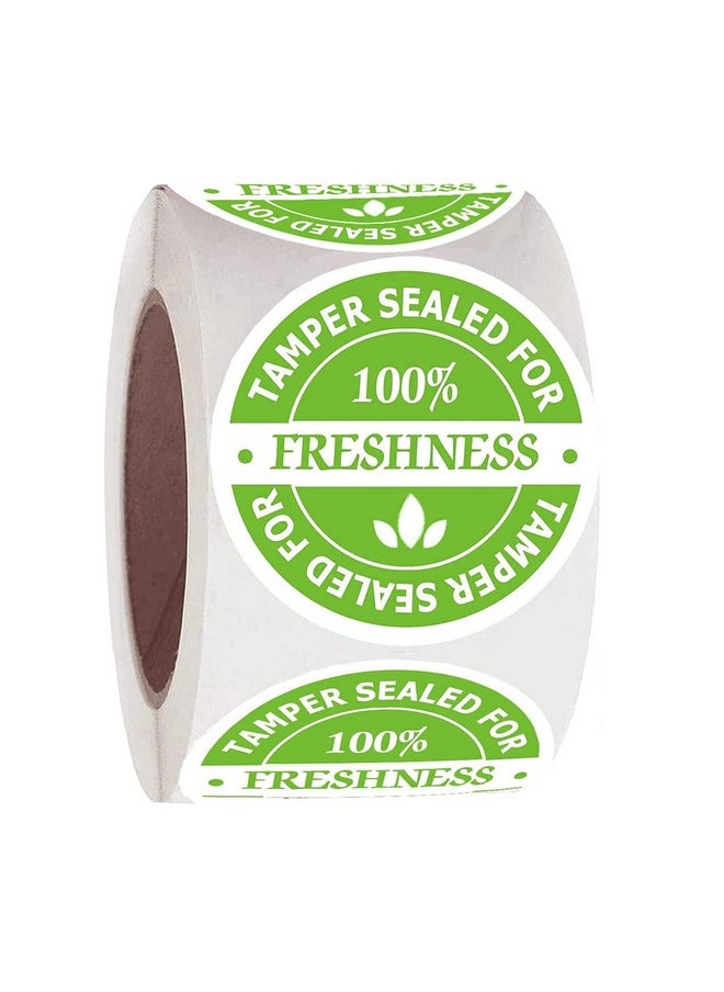 Besttile - Food Delivery Tamper Evident Stickers,Sealed For Freshness Labels,2 Inch Round Sticker For Take Out - Image 1