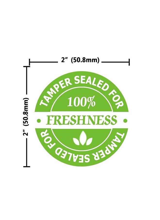 Besttile - Food Delivery Tamper Evident Stickers,Sealed For Freshness Labels,2 Inch Round Sticker For Take Out - Image 1