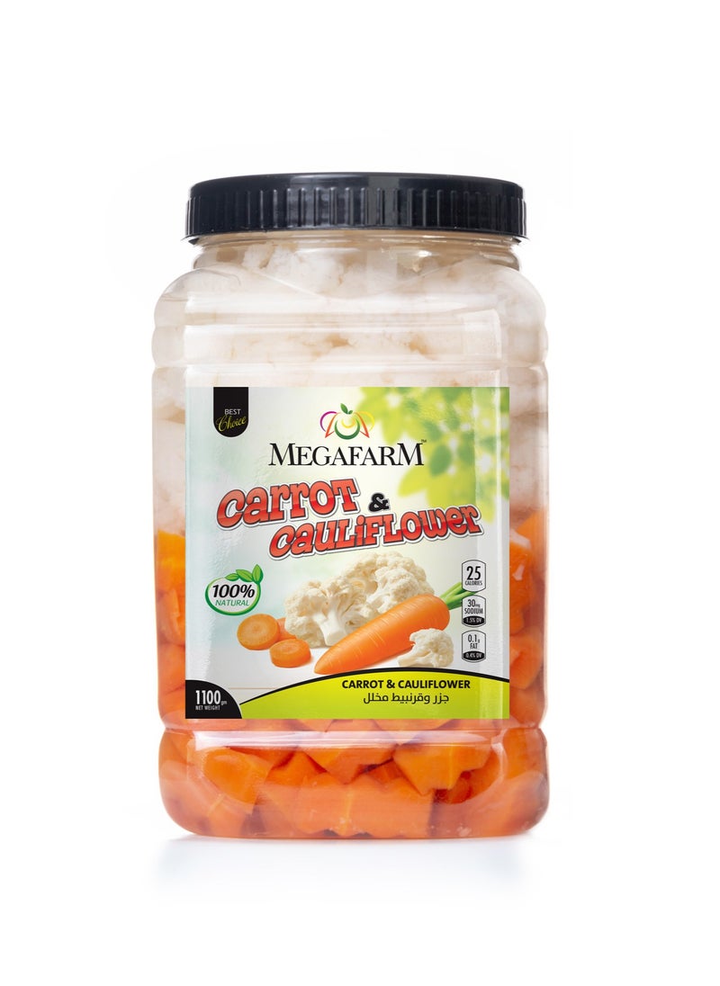 Megafarm Pickled Carrot and Cauliflower 1100gm  - Image 2
