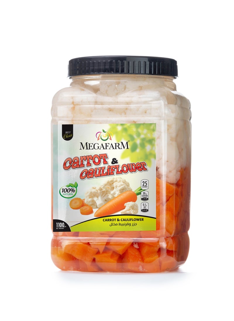 Megafarm Pickled Carrot and Cauliflower 1100gm  - Image 3