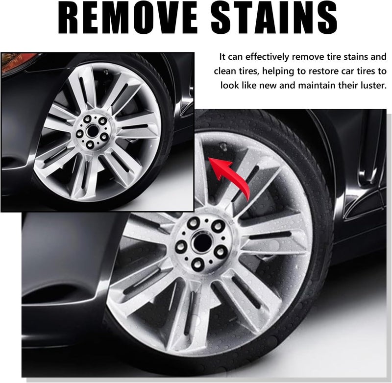 JDLYEVER Tire Coating Wax 100g Superior Tire Cleaning Clean & Shiny, Rust Removal and Conversion, Deep Penetration, Long-lasting Protection, Enhances Appearance, Removes Dirt, Grime, Rust, and Stains - Image 4