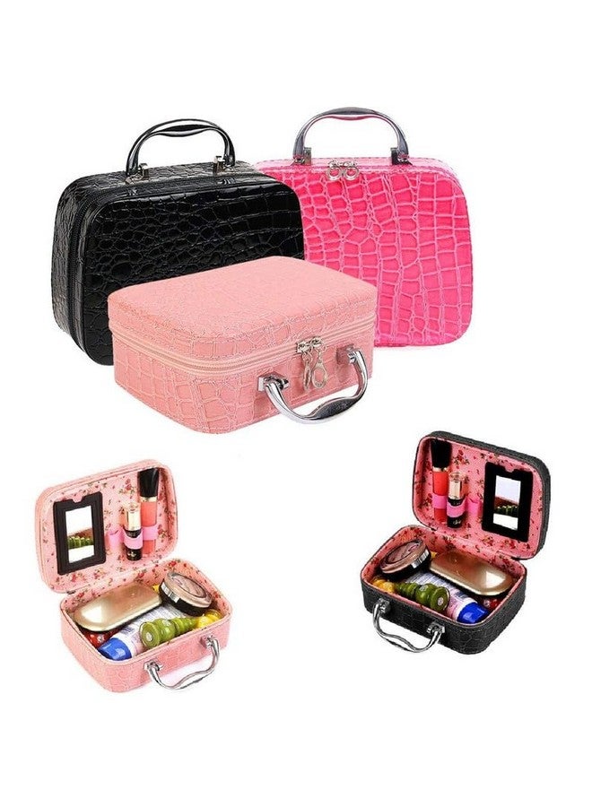 Generic Generic Multifunctional Extra Large Cosmetic Bag with Hook for Travel, Makeup Organiser, Cosmetic Pouch, Household Grooming Kit, Makeup Bag for Women | Assorted color  - Image 3