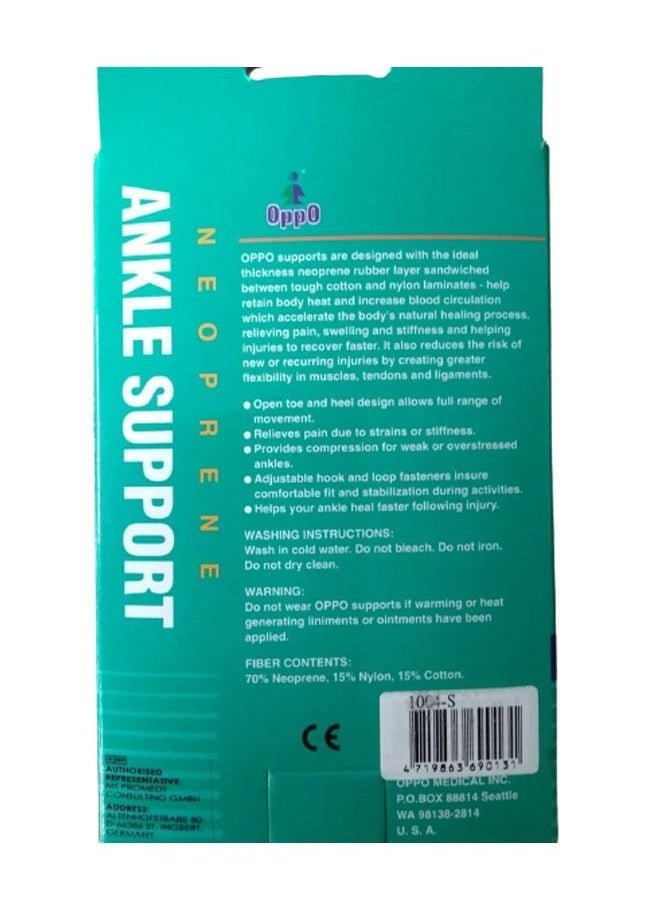 OPPO - ANKLE SUPPORT NEOPRENE - LARGE - Image 1