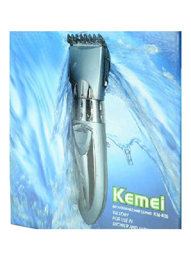 NIBEMINENT Km-605 Electric Hair Trimmer Silver - Image 2