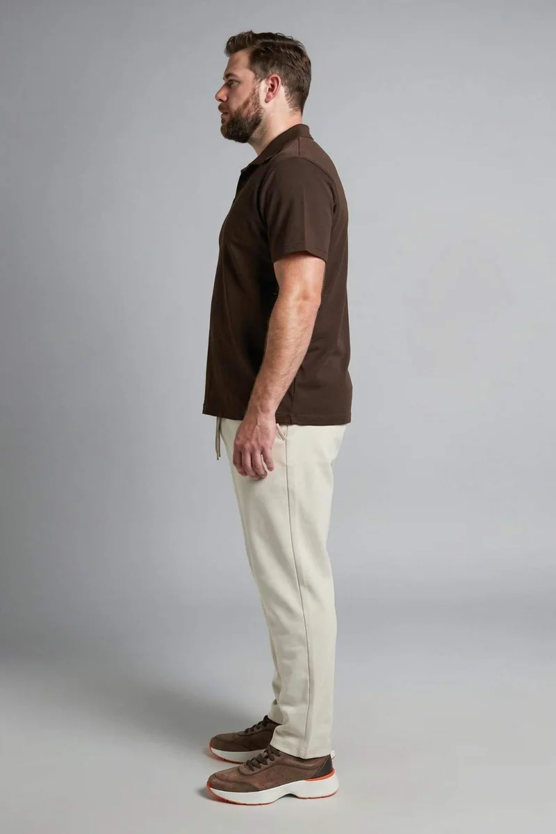 DeFacto Plus Size Regular Fit Trousers