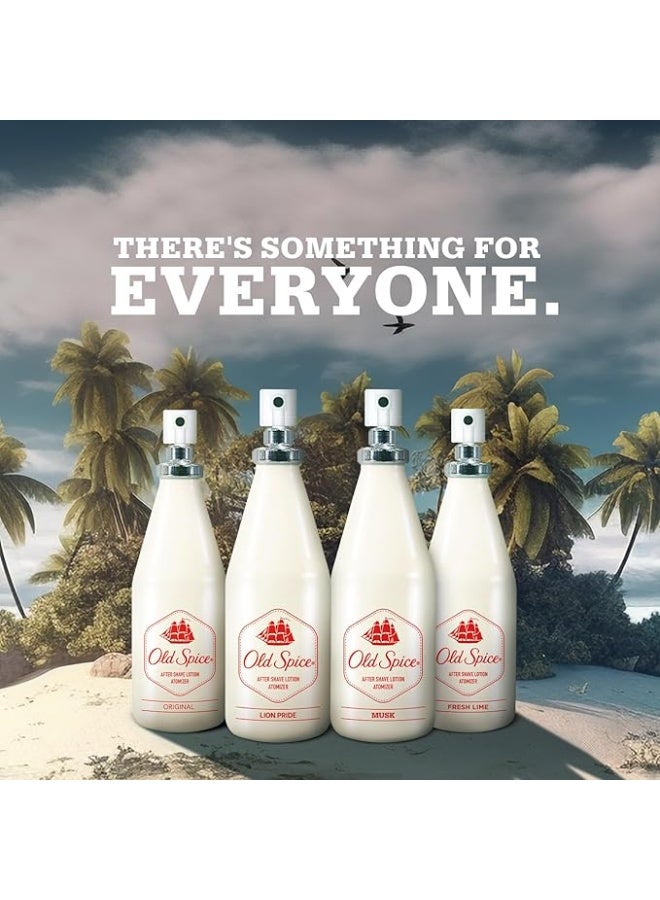 Old Spice Men Asl After Shave Lotion | Atomizer Spray | Musk | Cool, Aromatic And Fresh | 150Ml - Image 4