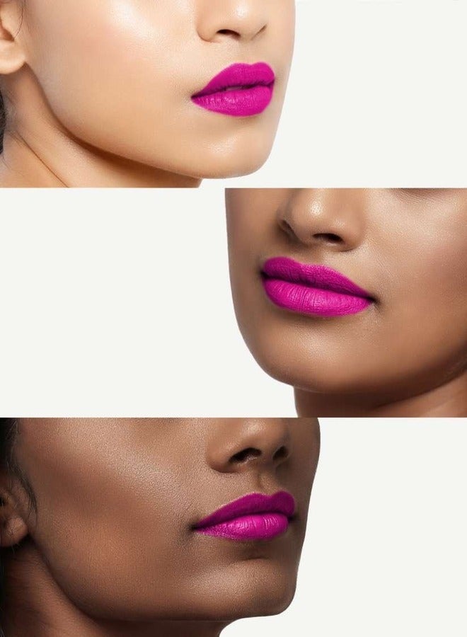 Milani Color Statement Matte Lipstick 63 Matte Diva Cruelty-Free Nourishing Lipstick in Vibrant Shades 5g - Image 4