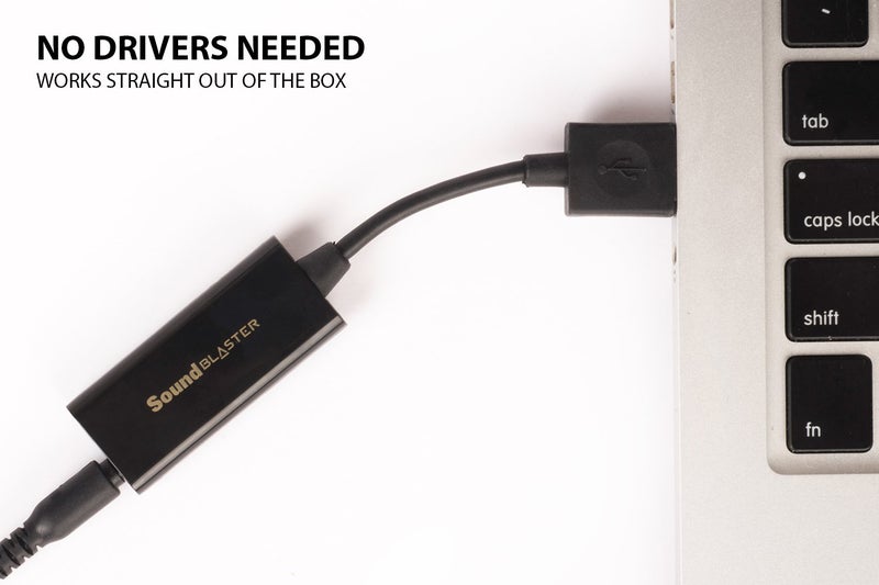 Creative كرييتف ساوند بلاستر بلاي! 3 USB DAC أمب وكرت صوت خارجي لويندوز وماك. بلج آند بلاي (لا حاجة لتعريفات). ترقية إلى تشغيل 24-بت 96khz - Image 5