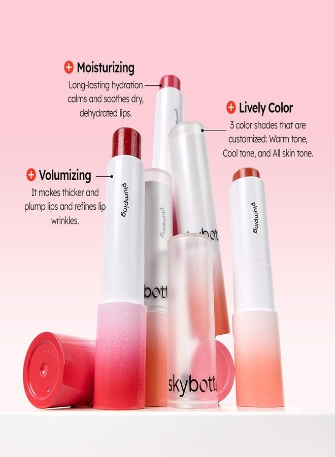 skybottle Volumizing Color Lip Balm #01 Dewy Rose, Lip Plumper, Tinted Chapstick, Clean Lip Gloss, Natural Make up, Korean Lip Balm, 0.12oz - Image 3