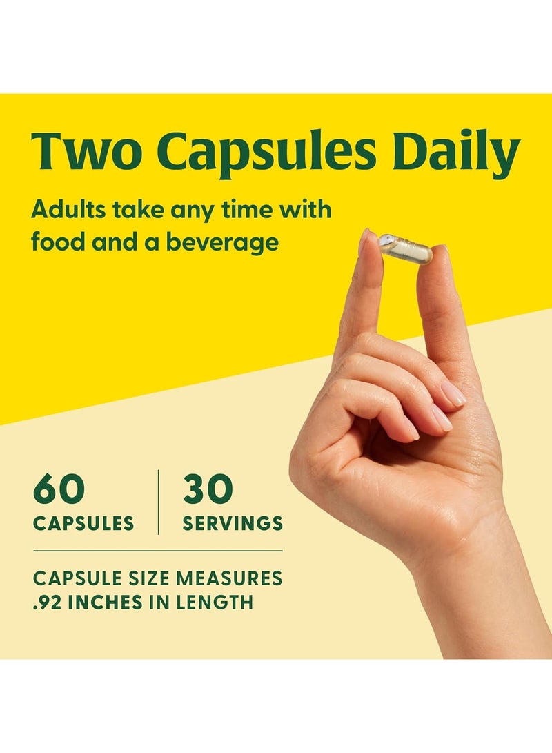 MegaFood Omega 3 6 9 - Ahiflower and Algae oil, Heart, Brain, Vision, and Joint Support, 60 Vegan Capsules, 30 Servings - Image 5