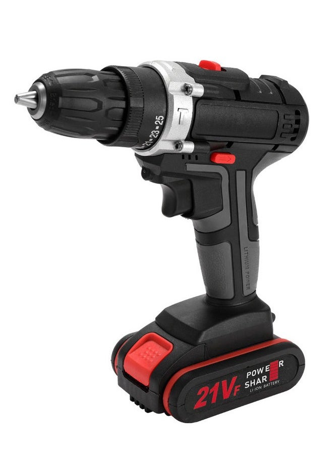 Generic - 21V Multifunctional Electric Impact Drill with Battery - Image 1