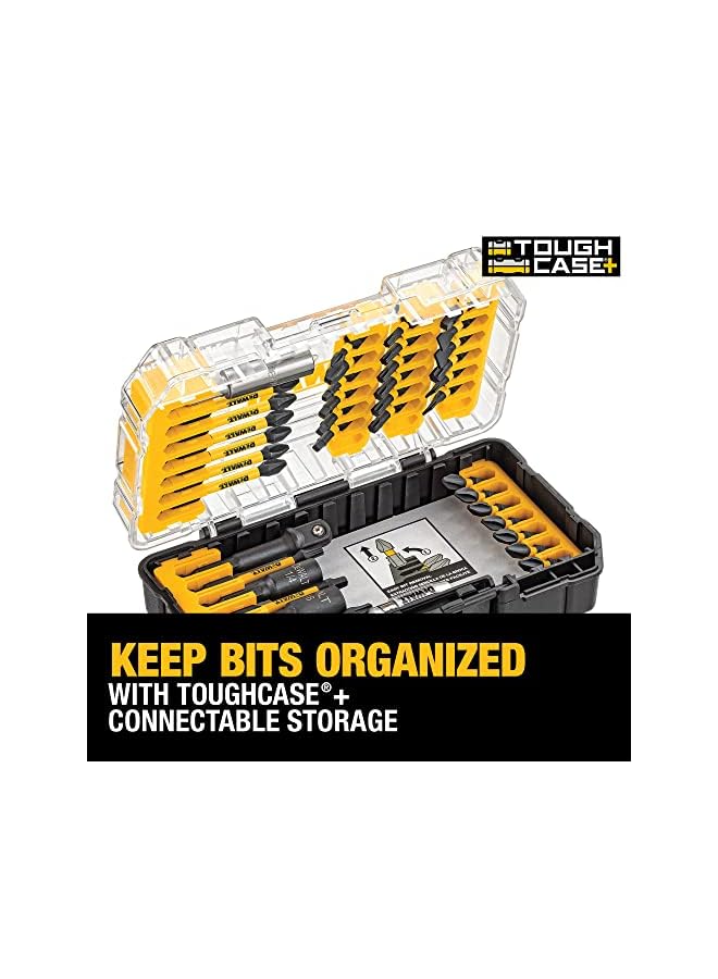 DEWALT مجموعة لقم مفك البراغي، جاهزة للصدمات، Flextorq، 40 قطعة (Dwa2T40Ir) - Image 5