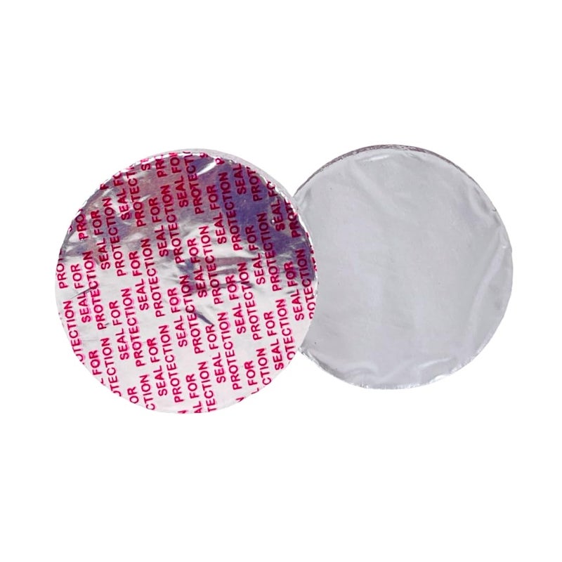 Smartpack Aluminum Foil for Packing of PET (Transparent) Plastic Jars Material | Sealing, Bottle Packing, Silver Foil | One Piece Seal Liner | PET Type Size 95MM with 1000Piece - Image 2