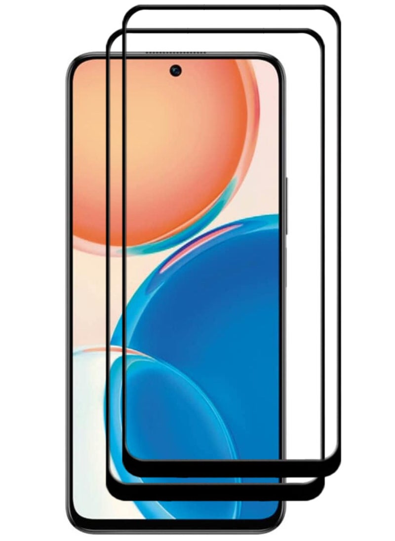 ACLIX 2 Pieces Antistatic ESD Dustproof Premium Quality High Definition Tempered Glass Screen Protector Designed For Honor X8 - Image 1