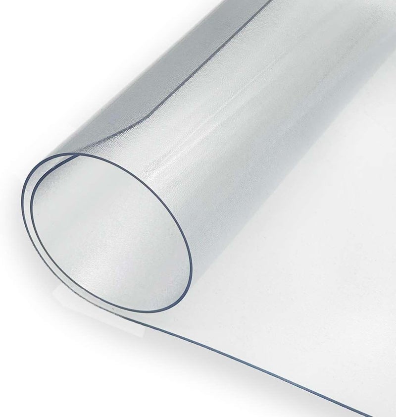 Nicoman حصيرة مكتب غير لامعة - واقي مكتب من PVC غير قابل للانزلاق مقاوم للحرارة ومقاوم للماء، 90×44 سم - Image 3