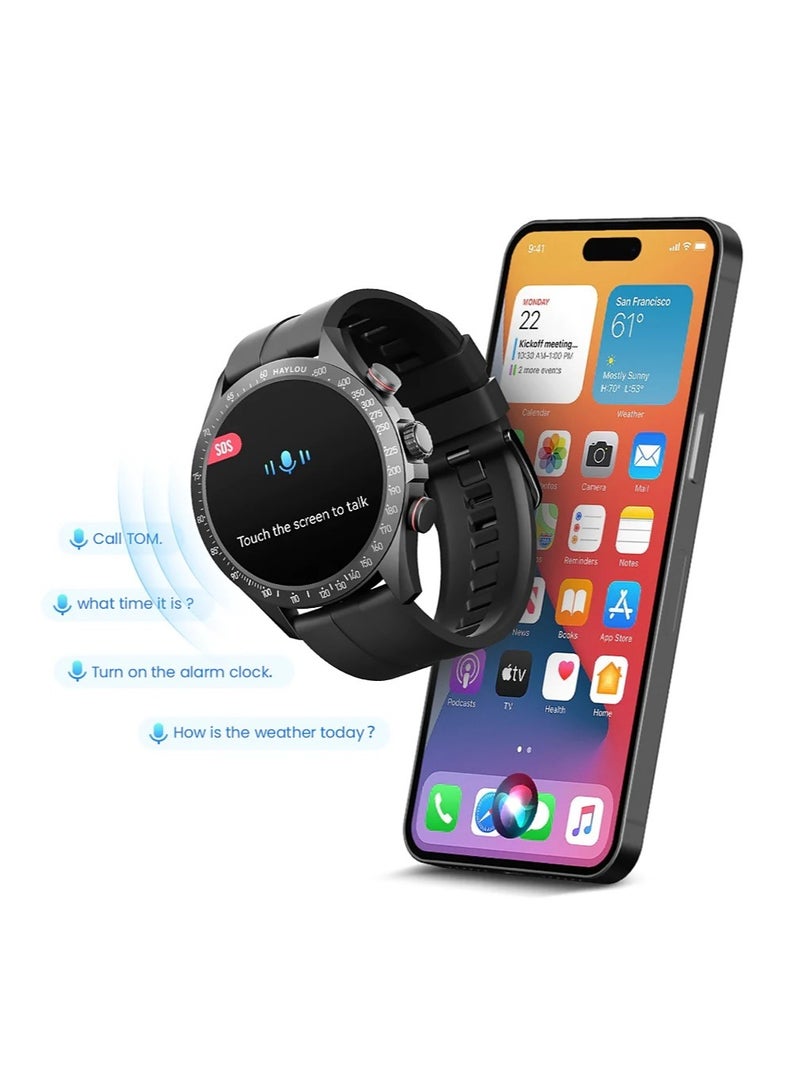 Haylou Solar Pro Smartwatch 1.43 inch Amoled HD Display 105 Sport Modes - Image 5